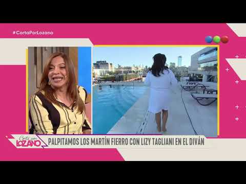 Lizy Tagliani en el diván de Vero - Cortá por Lozano 2019