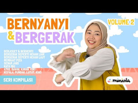 BERNYANYI & MENARI | Lagu Anak Nursery Rhymes - Kepala, Pundak, Lutut Kaki, dsb.
