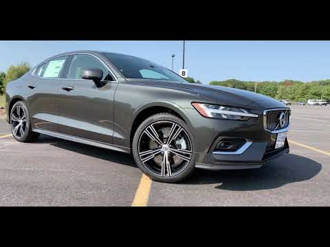2021 Volvo S60 Inscription with Polestar! Pine Grey Metallic. | Walkaround tour with Heather