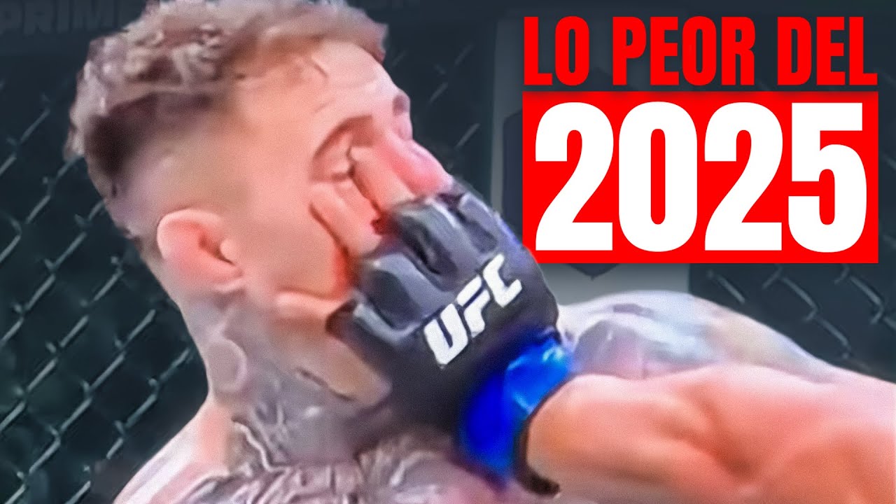 LO PEOR de la UFC en 2025!!!