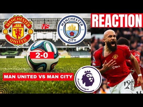 Manchester United vs Man City 2-0 Live Premier League Football EPL Match Derby Score Highlights FC