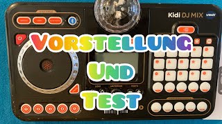 VTech Kidi DJ Mix - Vorstellung und Test der Funktionen- Mischpult für Kinder