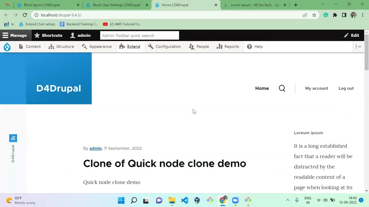 complete documentation to use block_class module in Drupal | D4Drupal