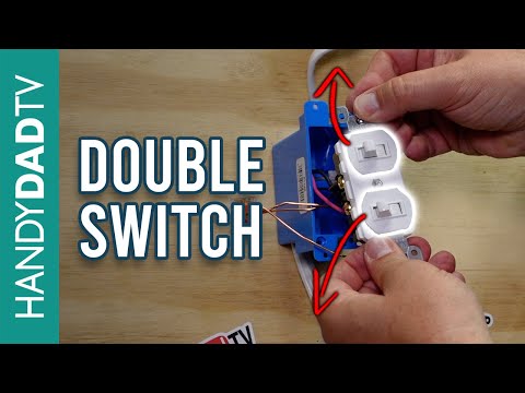 How to wire a Double Switch