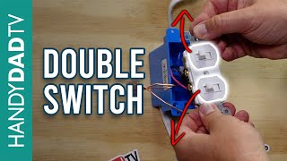 How to wire a Double Switch