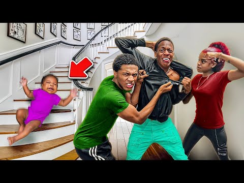 Baby Tru Fell Down The Stairs