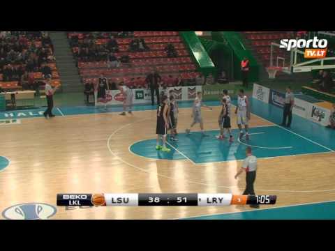 SportoTv.lt: LKL "LSU-Baltai" - "Lietuvos rytas"