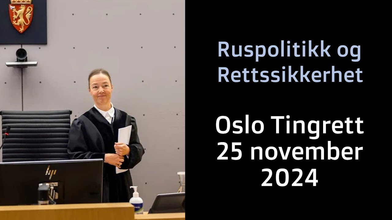 Ruspolitikk og rettssikkerhet - er domstolenes uavhengighet truet?
