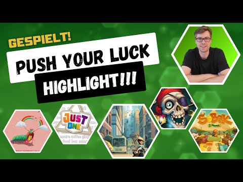 Der Push Your Luck Himmel! Ich kam, sah und Brettspiele 83