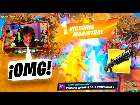 ¡MI PRIMERA VICTORIA EN LA NUEVA TEMPORADA 3 de FORTNITE! - Agustin51