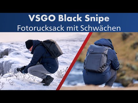 VSGO Black Snipe 20L | Kamerarucksack zum Premium-Preis - mit Schwächen