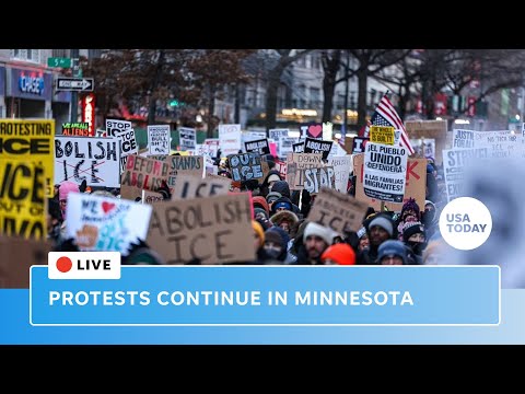 Watch live: Protesters stage university walk out in Minneapolis