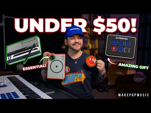 10 Items Producers Need For Under $50 (Holiday Gift Guide)