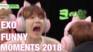 EXO FUNNY MOMENTS 2018 EXO FUNNY MOMENTS 2018