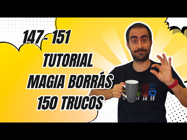Vídeo relacionado con Borras - Magia Borras con Luz 150 Trucos Originales y Divertidos. Juego de Magia con código para descargar de los Mejores Trucos, ¡Incluye Exclusivo carnet de Mago! A Partir de 7 años (17473)