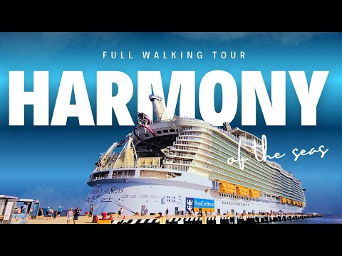Harmony of the Seas Ship Tour Deck by Deck Full Walkthrough 2025 - Royal Caribbean