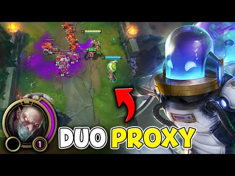 HOW TO SET UP THE LEVEL 1 SINGED PROXY IN THE BOT LANE (FT. IVERN SUPPORT)