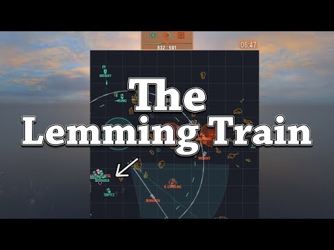 World of Warships: The Lemming Train