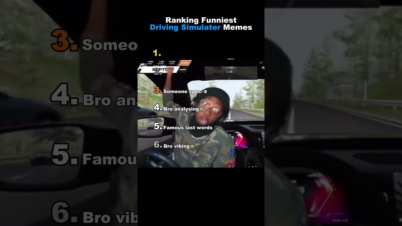 FUNNIEST Driving Simulator Memes😭 #drivingsimulator #simulator #cars #tiktok
