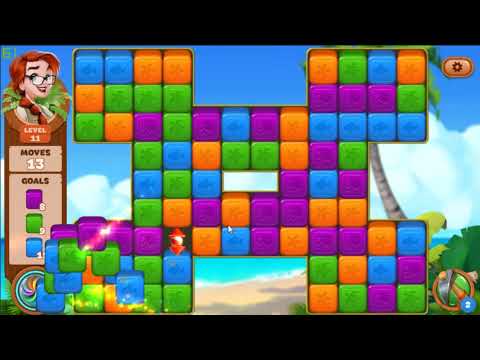 Lost Island Blast Adventure level 11