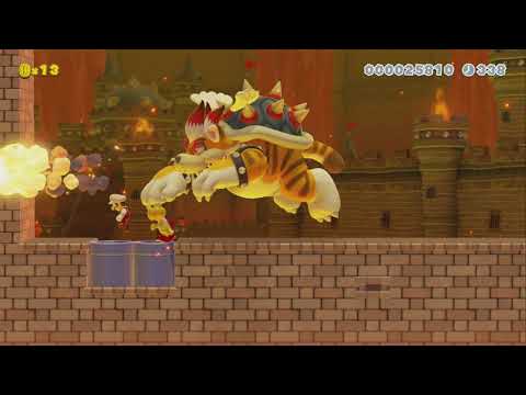 Meowser Showdown! by U. Kirb - Super Mario Maker 2 - No Commentary 1bw
