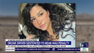 Drunk driver gets near-max sentence for killing Las Vegas airman, 23