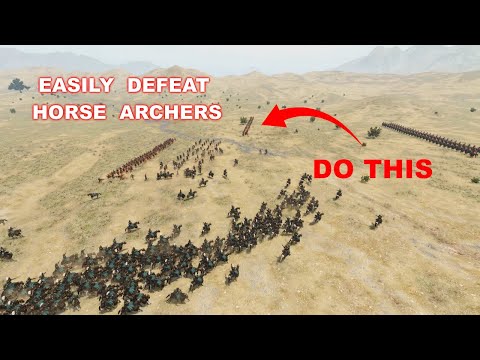 How to Easily Defeat Horse Archers - Mount & Blade 2 Bannerlord