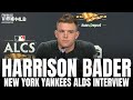 Harrison Bader Reacts To New York Yankees Vs Houston Astros ALCS Growing Up In New York