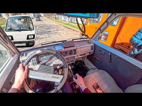 Thumbnail for Old Suzuki Carry 1.0 Van with 1991 Still Runs? (Little 45 hp) POV Drive - Test Drive by Suzuki Carry, Suzuki, video, Car, Van, vide