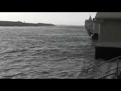 Dwarka Beach & Gomti Ghat in Gujrat Scene - Devbhumi Dwarka Status Camera Video