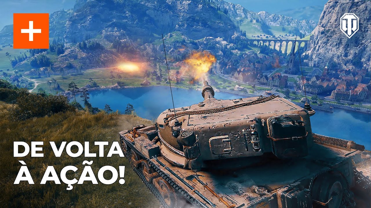 É Hora de Voltar Pro World of Tanks!