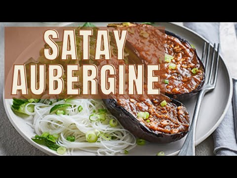 Satay Aubergine | Low Carb Recipe