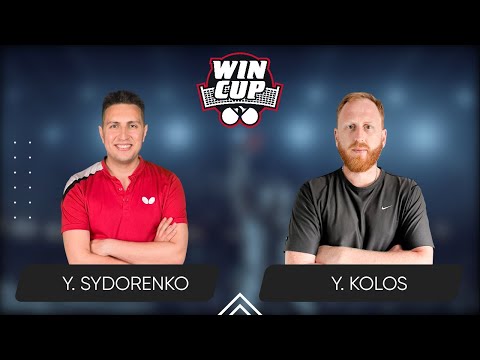 12:00 Yaroslav Sydorenko - Yurii Kolos West 1 WIN CUP 18.07.2024 | Table Tennis WINCUP