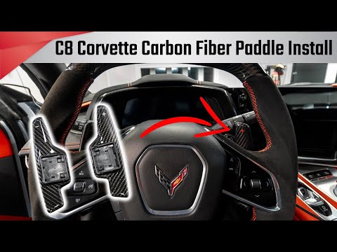 C8 Corvette Carbon Fiber Paddle Shifter Install - Paragon Performance