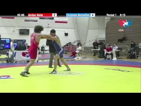 GR 85 KG - QF - Jordan Holm (MN Storm) vs. Nursultan Turysnov (KAZ)