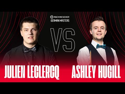 Julien Leclercq vs Ashley Hugill Full Match – German Masters 2026 Qualifying