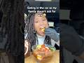 A Whole Mega Prawns SEAFOOD BOIL Mukbang In The Car Mukbang Queenbeast Foodie Seafood Prawns