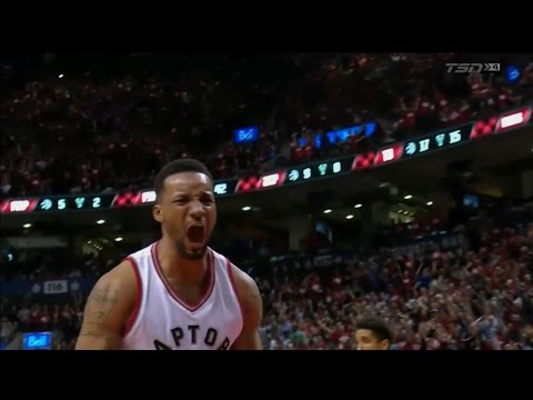 Raptors Highlights: Powell Finishes with Authority - April 24, 2017