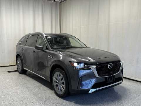 2025 Mazda CX-90 MHEV GT AWD in Gray for sale at Park Mazda in Sherwood Park, AB