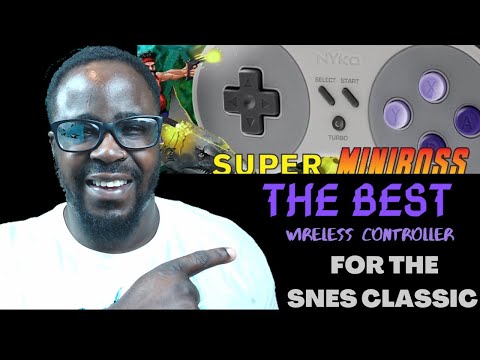 #NYKO #SUPERMINIBOSS THE PERFECT WIRELESS CONTROLLER FOR YOUR SNES MINI CLASSISC!
