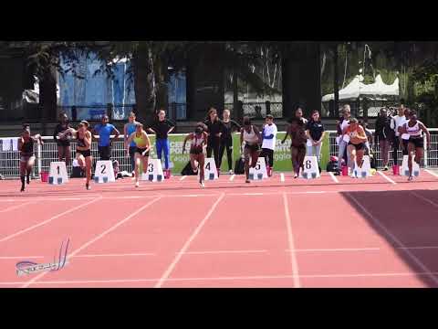 100m - TCF - Groupe 1 - Serie 1 - Meeting National 1 de Cergy-Pontoise - 10/06/2019