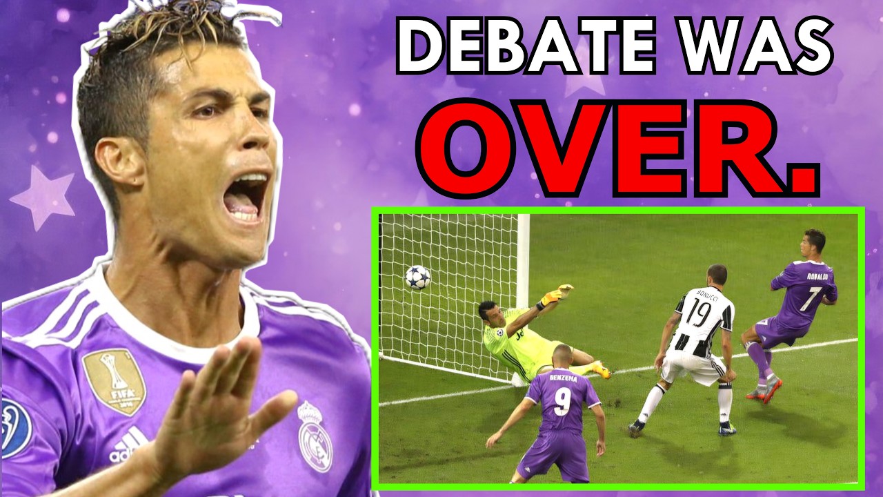 The Day Cristiano Ronaldo Became The GOAT!