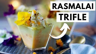 Easy Rasmalai Trifle - Homebakers sell this for DIWALI