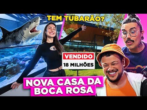 ANALISANDO A NOVA CASA MILIONÁRIA DA BOCA ROSA | Diva Depressão
