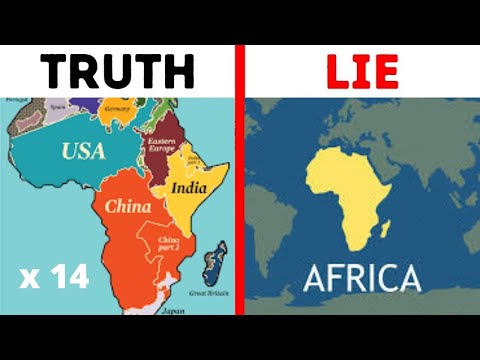 The True Size of Africa | Why Africa's Map Is Drawn Wrong Relative To Its Size
