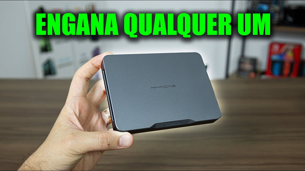O MINI PC COM TAMANHO DE SSD MAIS PODEROSO DO MUNDO, KHADAS MIND 2