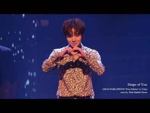 [4K]190410 박지훈 "First Edition" in Tokyo 2부 - Shape of You
