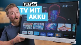 Dieser TV läuft kabellos mit Akku – PEAQ Portable TV