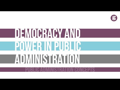 The Study of Public Administration