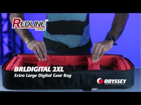 Odyssey BRLDIGITAL2XL Redline Series Digital Double Extra Large Media Gear Bag image 7